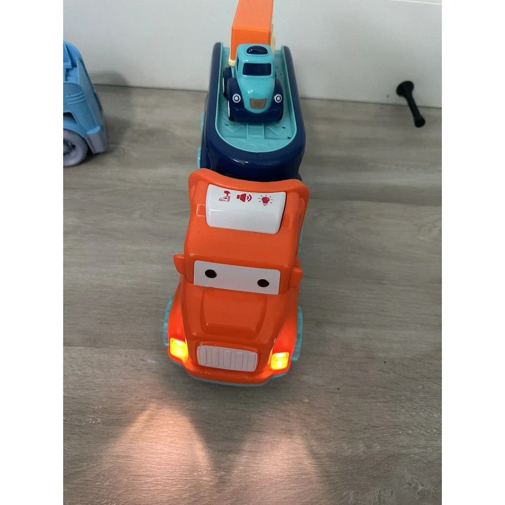Nicmore & Green Toys Transport Vehicle Set Toddler OS Blue Orange